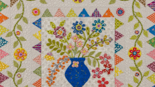 Barbara Black - Garden Party Down Under - Appliqué Methods for Vines, Leaves, and Circles