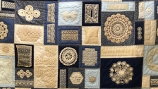 Snowflakes and Crochet on Quilts