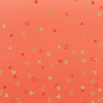 I Heart Ombre Metallic 10875 336M Geranium by Moda Fabrics - By The Yard