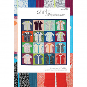 Shirts Quilt Pattern by Carolyn Friedlander