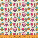 Eden Bug Race 52806-1 Cream for Windham Fabrics - By The Yard