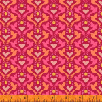 Eden Dovelove 52808-8 Red for Windham Fabrics - By The Yard