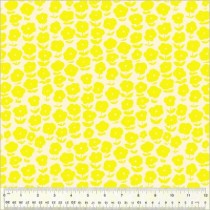 Ruby and Bee Blenders Heather Ross Puffy Daisy 54413-5 Vanilla Custard for Windham Fabrics - By The Yard