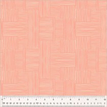 Ruby and Bee Blenders Heather Ross Woven 54416-21 Shell/Peachy for Windham Fabrics - By The Yard