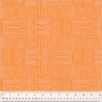 Ruby and Bee Blenders Heather Ross Woven 54416-26 Creamsicle/Blush for Windham Fabrics - By The Yard