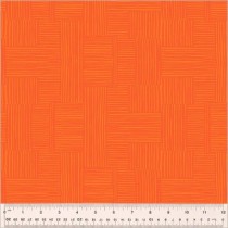 Ruby and Bee Blenders Heather Ross Woven 54416-27 Mandarin/Marigold for Windham Fabrics - By The Yard