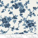 Shoreline 55306 24 Cream Navy by Moda Fabrics - By The Yard