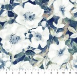 108 Inch Quilt Back By The Yard - Natural Essence B90908-42 Blue Multi by Figo Fabrics