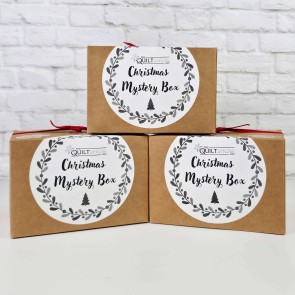 Christmas Mystery Box of 10 Fat Quarters plus BONUS