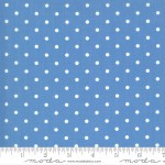 Crystal Lane Snow Dots 2987 13 French Blue by Moda Fabrics - By The Yard