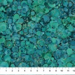 Midas Touch Bubble Texture DM26834-66 Teal by Northcott - By The Yard
