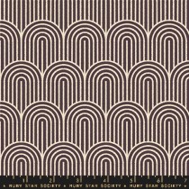Geometry Canvas RS5178 13L Eggplant for Ruby Star Society - By The Half Yard