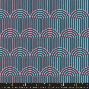 Geometry Canvas RS5178 19L Galaxy for Ruby Star Society - By The Half Yard