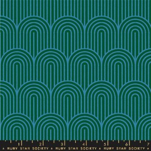Geometry Canvas RS5178 21L Jade for Ruby Star Society - By The Half Yard