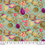 Garden PWMN028.AQUA for FreeSpirit Fabrics - By The Yard - SALE