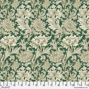 The Oxford Holiday Collection PWWM013 Chrysanthemum Toile Forest by FreeSpirit Fabrics - By the Yard