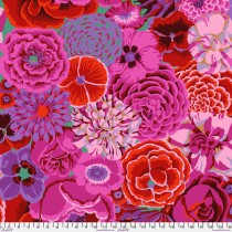 Bekah QBGP012 Magenta Quilt Back By The Yard
