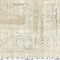 108 Inch Quilt Back By The Yard - Eclectic Elements Tim Holtz QBTH011.NEUTRAL Time Return