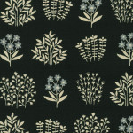 Cotton Flax Prints by Sevenberry SB-850375D1-5 Black for Robert Kaufman Fabrics - By The Half Yard