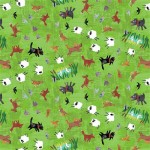 Seasons Y3401-19 Dark Lime by Clothworks - By The Yard
