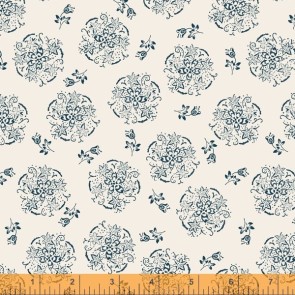 Willow 52570-4 Circle Of Flowers Ivory