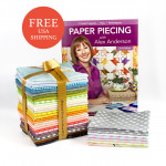 Paper Piecing Quilt Stash-builder Kit & Pattern Book