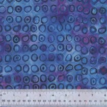 Jacqueline de Jonge Batik 2577Q-X Echo Dots Ultraviolet