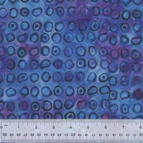 Jacqueline de Jonge Batik 2577Q-X Echo Dots Ultraviolet