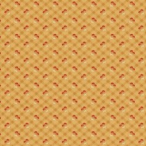 Autumn Woods A-1549-Y Caramel Harvest Check