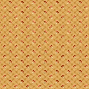 Autumn Woods A-1549-Y Caramel Harvest Check