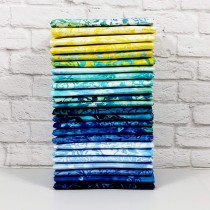 Azure Breeze Artisan Batiks Fat Quarter Bundle