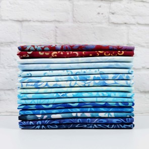 Beach Day Batiks Fat Quarter Bundle 