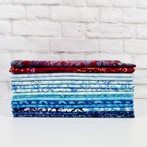 Beach Day Batiks Half Yard Bundle 