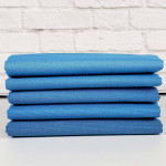 Blue 5 Piece Fat Quarter Bundle By Oakshott Fabrics