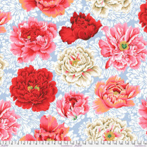 Brocade Peony Quilt Back By The Yard