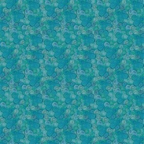 Coral Reef Digital Swirls Y4382-104 Teal