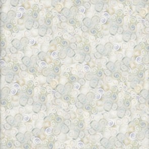 Coral Reef Digital Swirls Y4382-116 Mist Gray