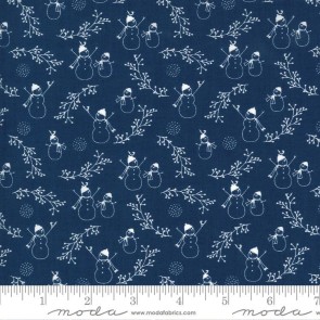 Crystal Lane 2982 16 Frosty Friends Winter Blue by Moda Fabrics - By The Yard