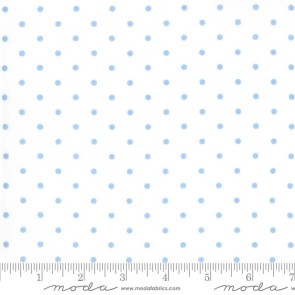 Crystal Lane 2987 21 Snow Dots Winter White by Moda Fabrics - By The Yard