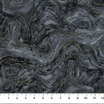 Midas Touch Wave Texture DM26835-99 Black by Northcott - By The Yard