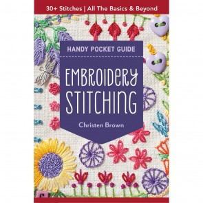 Embroidery Stitching Handy Pocket Guide Book