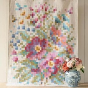 Flower Branch Embroidery Quilt Kit