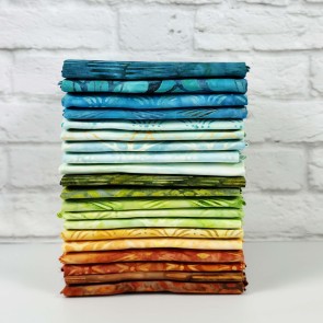 Geo Earth Artisan Batiks Fat Quarter Bundle by Robert Kaufman