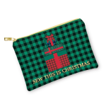 Glam Bag Zip Pouch from Moda - Sew This is Christmas