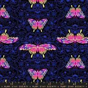 Glow Garden RS2116 19 Morning Moth in Black