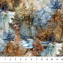 Highland View DP27587-44 Blue Multi