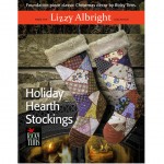 Holiday Hearth Stocking by Ricky Tims PRINTED PATTERN - From the Lizzy Albright Collection