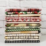 Holidays Past Tim Holtz Eclectic Elements Fat Quarter Bundle by FreeSpirit Fabrics