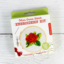 Tiny Rose Cross Stitch Kit