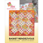 Basket Rendezvous Quilt Pattern By Alex Anderson - PRINTED PATTERN
